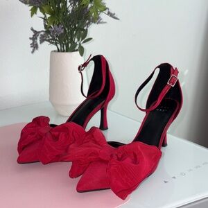 Red Bow Heels “A New Day” brand from target Size: 8 1/2 No longer sold in store!